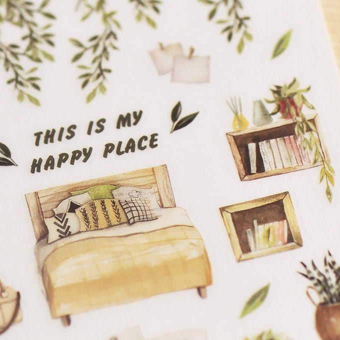MU Lifestyle Print - On Stickers | Décalcomanies 114 Maison Cosy - MU Lifestyle - millenotes