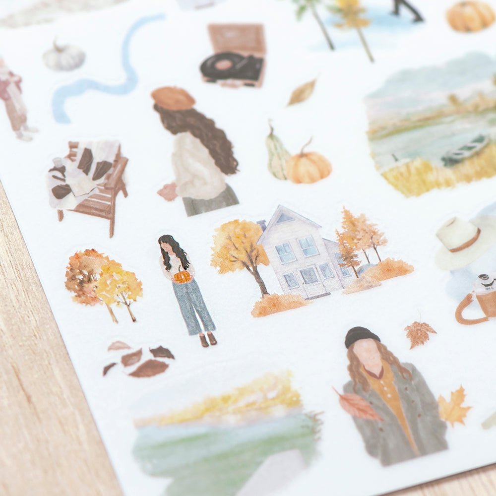 MU Lifestyle Print - On Stickers | Décalcomanies 255 Automne - MU Lifestyle - millenotes