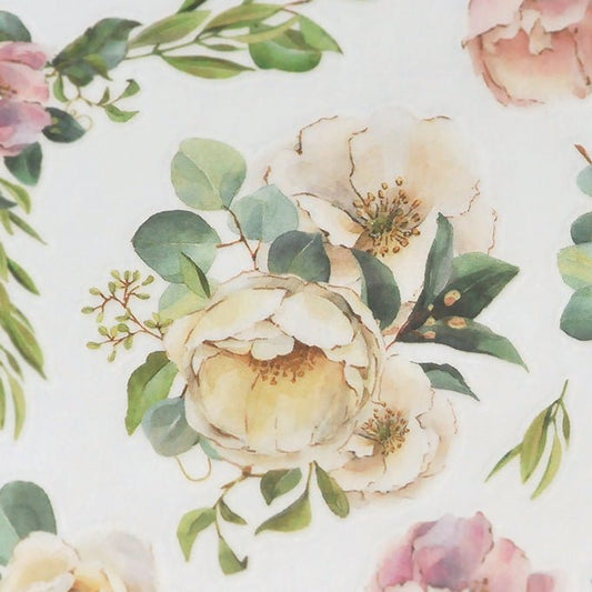 MU Print - On Stickers | Décalcomanies 093 Roses - MU Lifestyle - millenotes