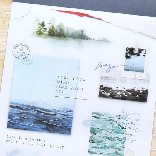 MU Print - On Stickers | Décalcomanies 177 Paix de la Nature - MU Lifestyle - millenotes