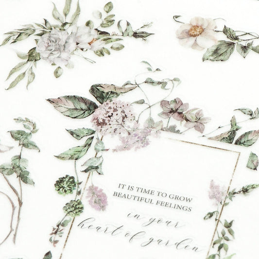 MU Print - On Stickers | Décalcomanies 204 Cœur du Jardin - MU Lifestyle - millenotes