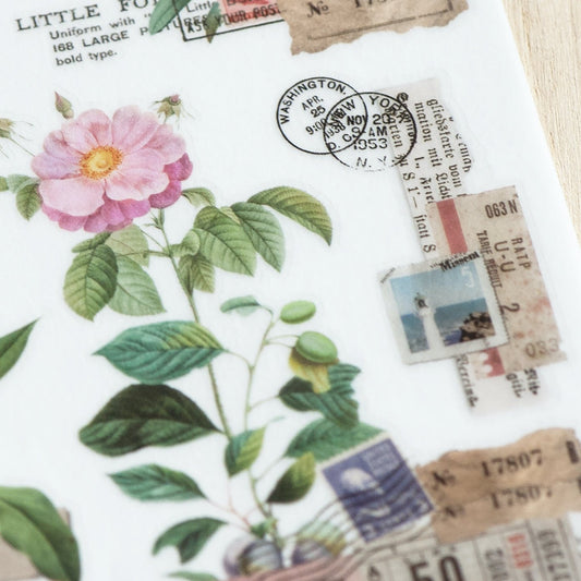 MU Print - On Stickers | Décalcomanies 212 Fleurs Vintage - MU Lifestyle - millenotes