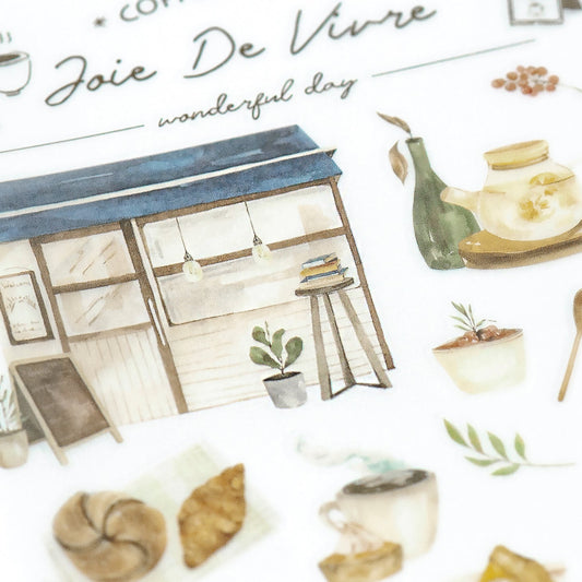 MU Print - On Stickers | Décalcomanies 251 Coffee Shop - MU Lifestyle - millenotes