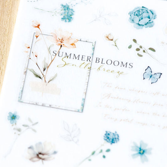 MU Print - On Stickers | Décalcomanies 268 Fleurs d'Été - MU Lifestyle - millenotes