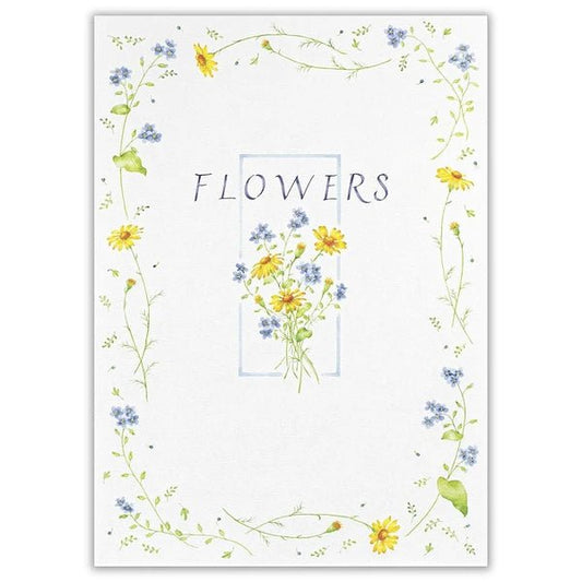 Papier à lettres japonais | Fleurs Sauvages - NB Co Ltd - millenotes