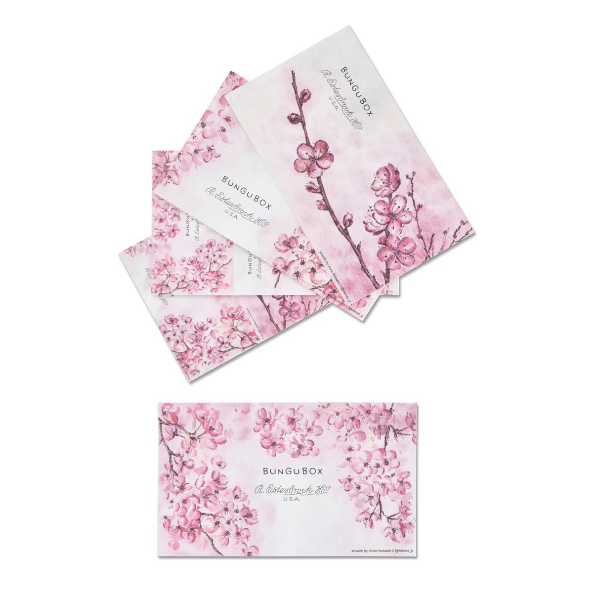 Papier Buvard | Esterbrook x BUNGUBOX Kachofugetsu Flower - Esterbrook - millenotes