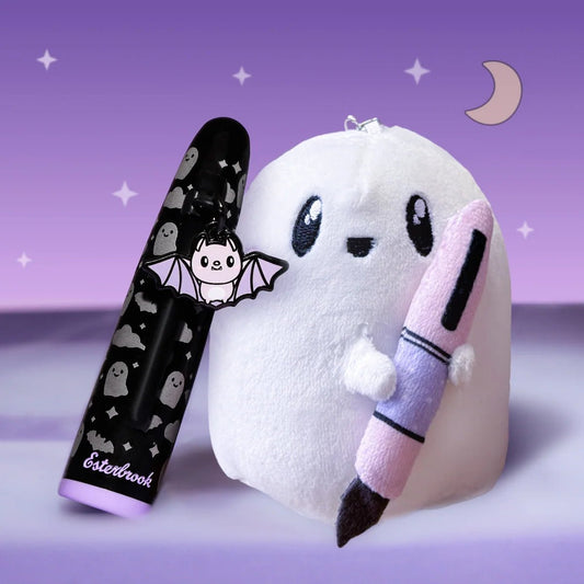 Peluche Fantôme | Esterbrook x Sweet Kawaii Design | Pastel Halloween - Esterbrook - millenotes