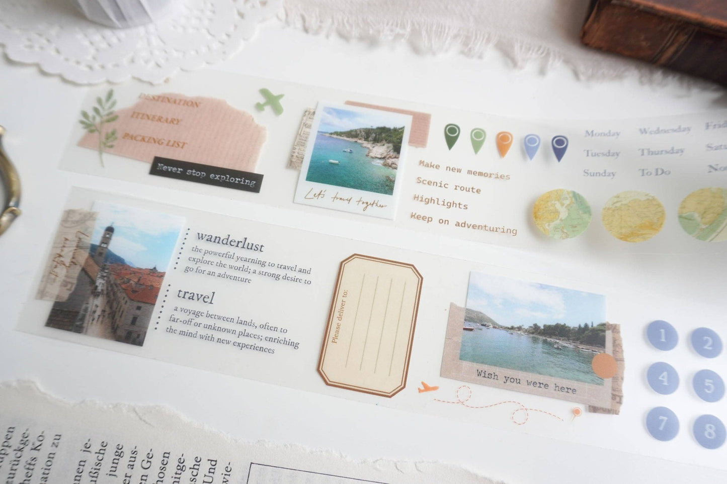 PET tape | Note & Wish | Wanderlust - Note & Wish - millenotes