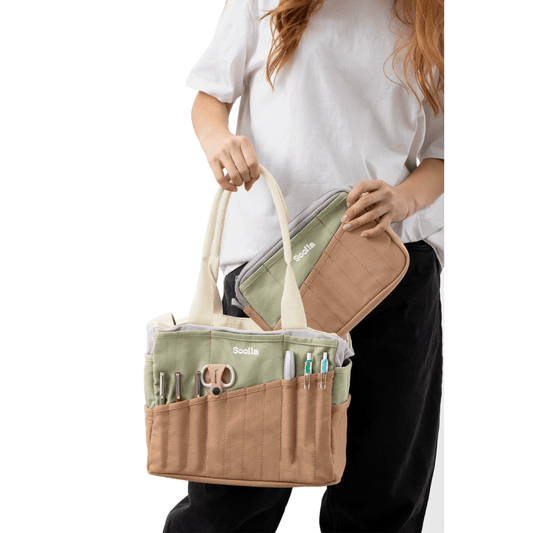 Sac d'artiste | Soolla Studio Bag | Terre Originelle - Soolla - millenotes