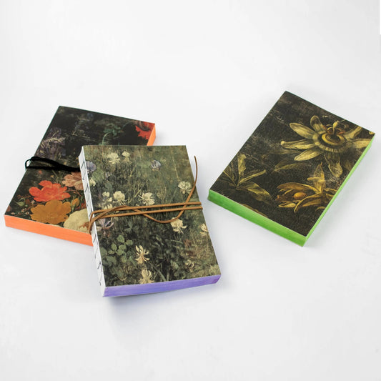 Slow Design | Carnet de notes CANVAS | #10 Flowers - Slow Design - millenotes