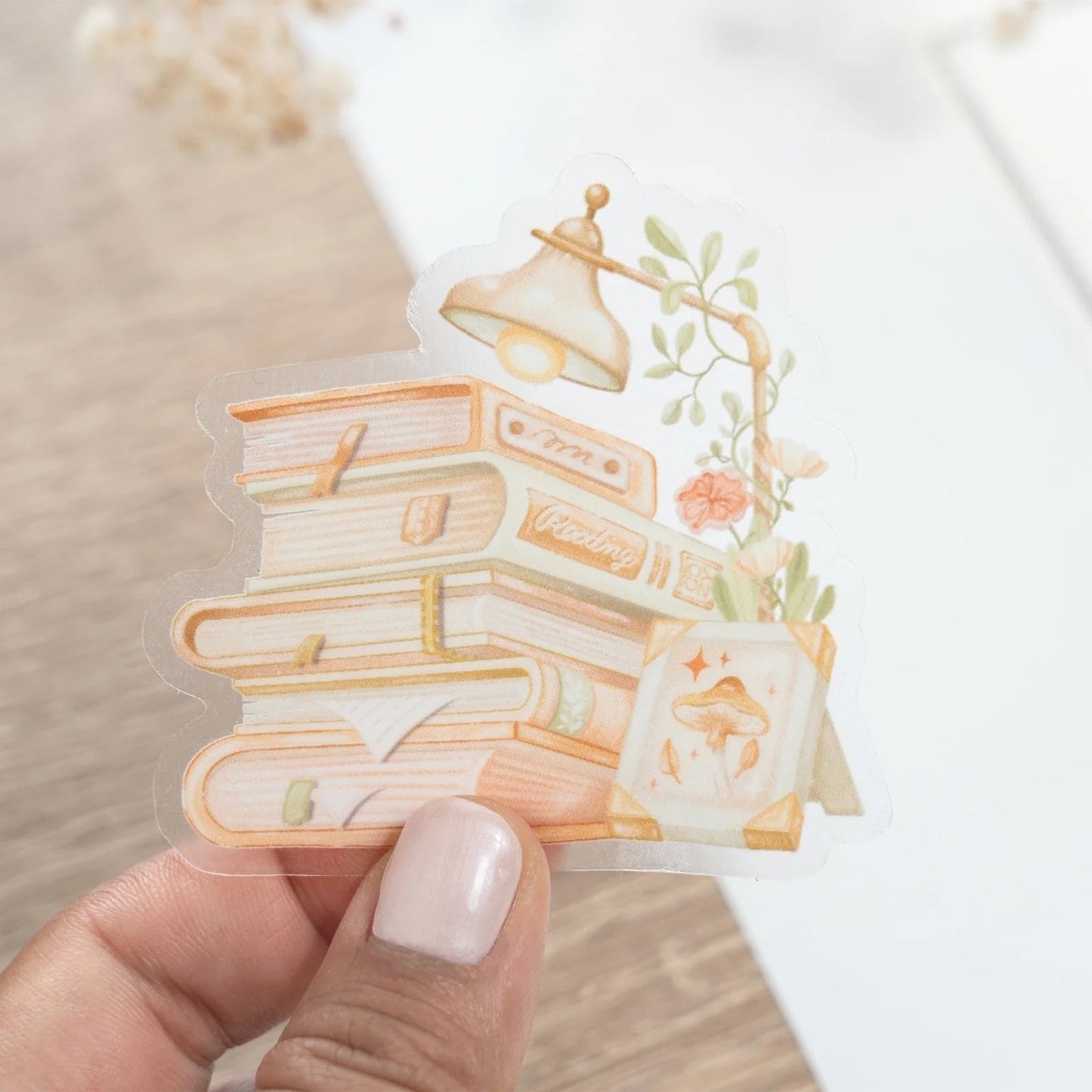 Sticker en vinyle | Cozy reading - LETTOON - millenotes