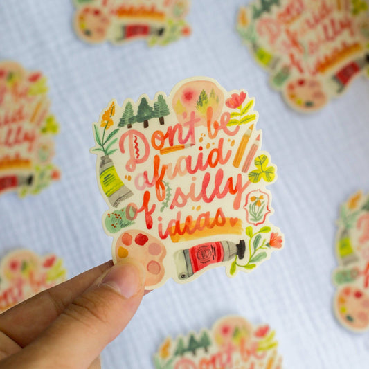 Sticker en vinyle | Wild Pencil Studio | Silly Ideas - Wild Pencil Studio - millenotes