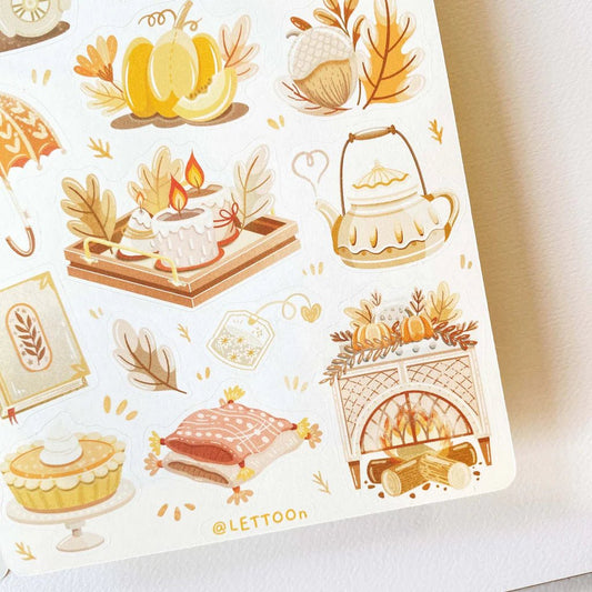 Stickers décoratifs | Autumn Vibes - LETTOON - millenotes