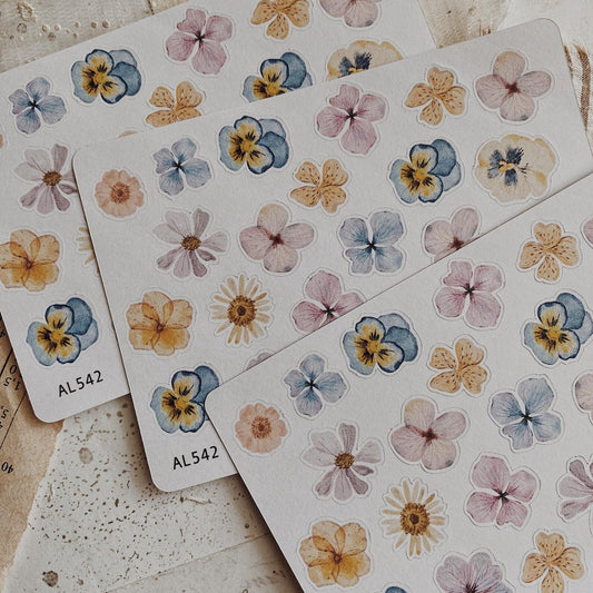 Stickers décoratifs | Fleurs mini - albumlovehandmade - millenotes