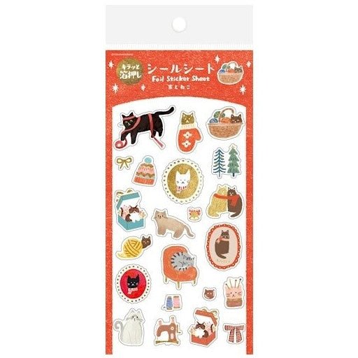 Stickers décoratifs | FURUKAWASHIKO | Maison et Chat - FURUKAWASHIKO - millenotes