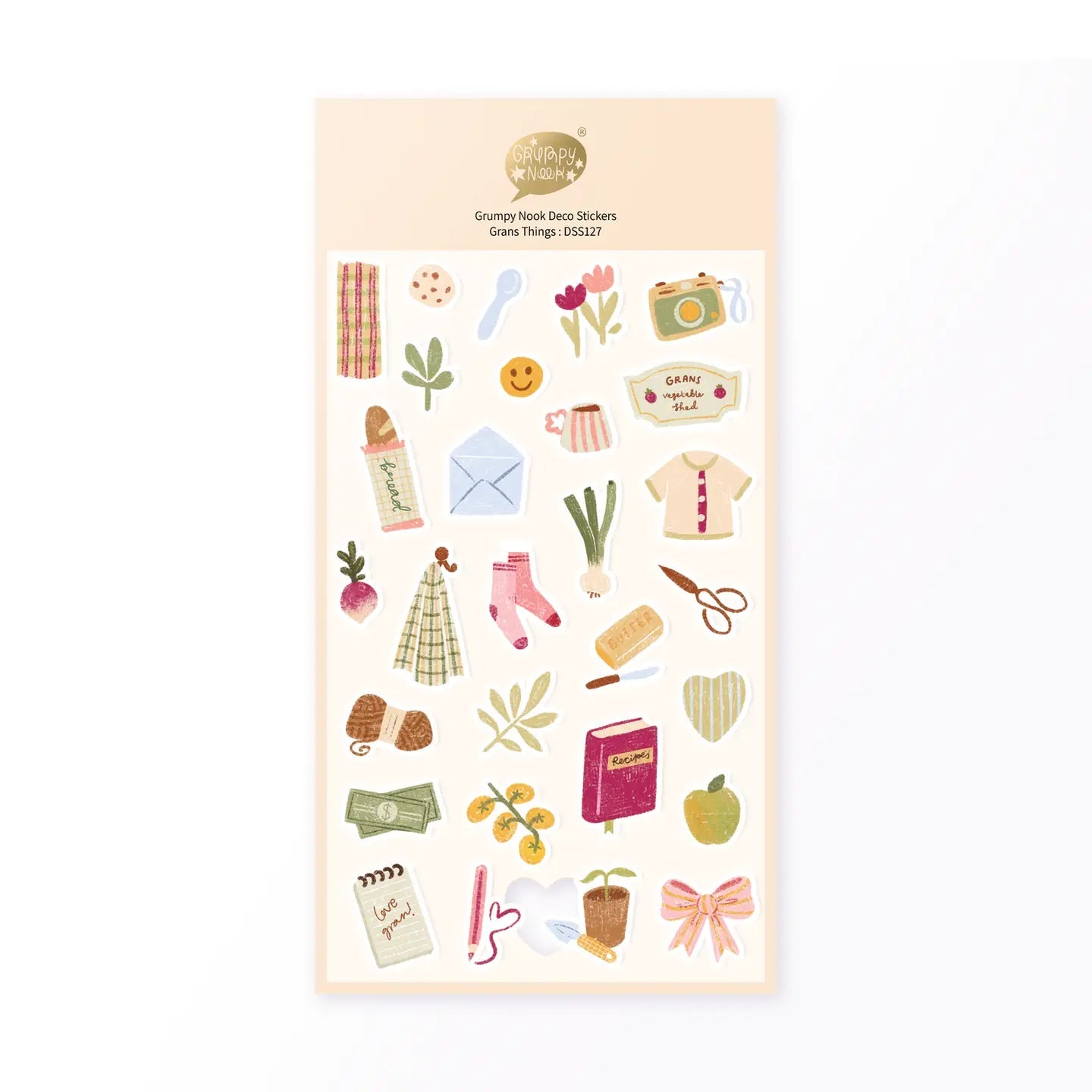 Stickers décoratifs | Grumpy Nook | Grans Things - Grumpy Nook - millenotes