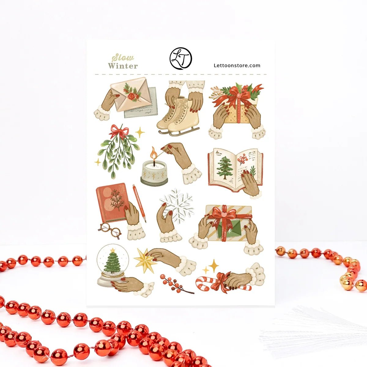 Stickers décoratifs | LETTOON | Slow winter - LETTOON - millenotes