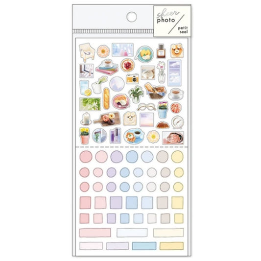 Stickers décoratifs Mind Wave | Sheer photo - Mind Wave - Pastel - millenotes