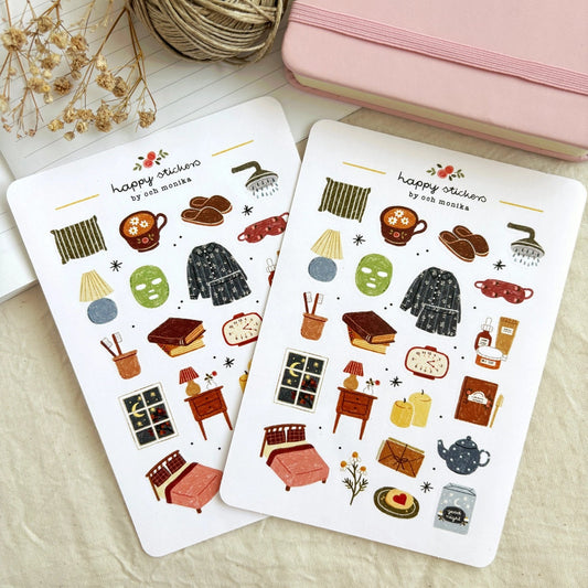 Stickers décoratifs | Och Monika | Good Night - Och Monika - millenotes