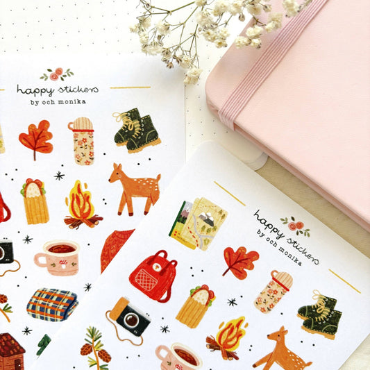 Stickers décoratifs | Och Monika | Hiking - Och Monika - millenotes