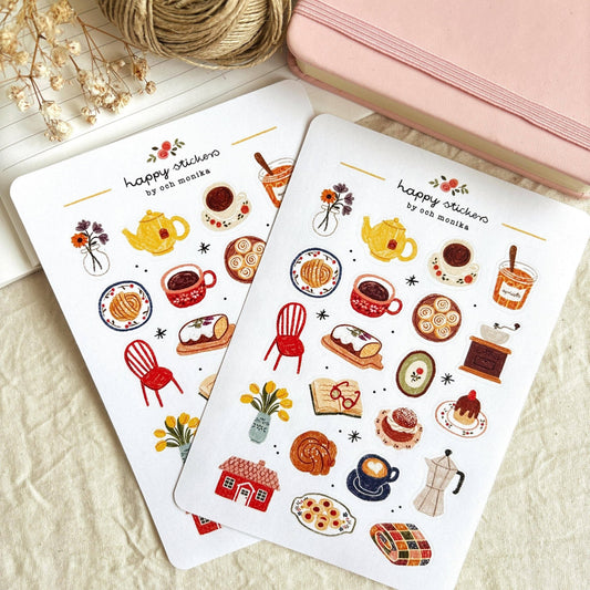 Stickers décoratifs | Och Monika | Hygge Coffee Break - Och Monika - millenotes