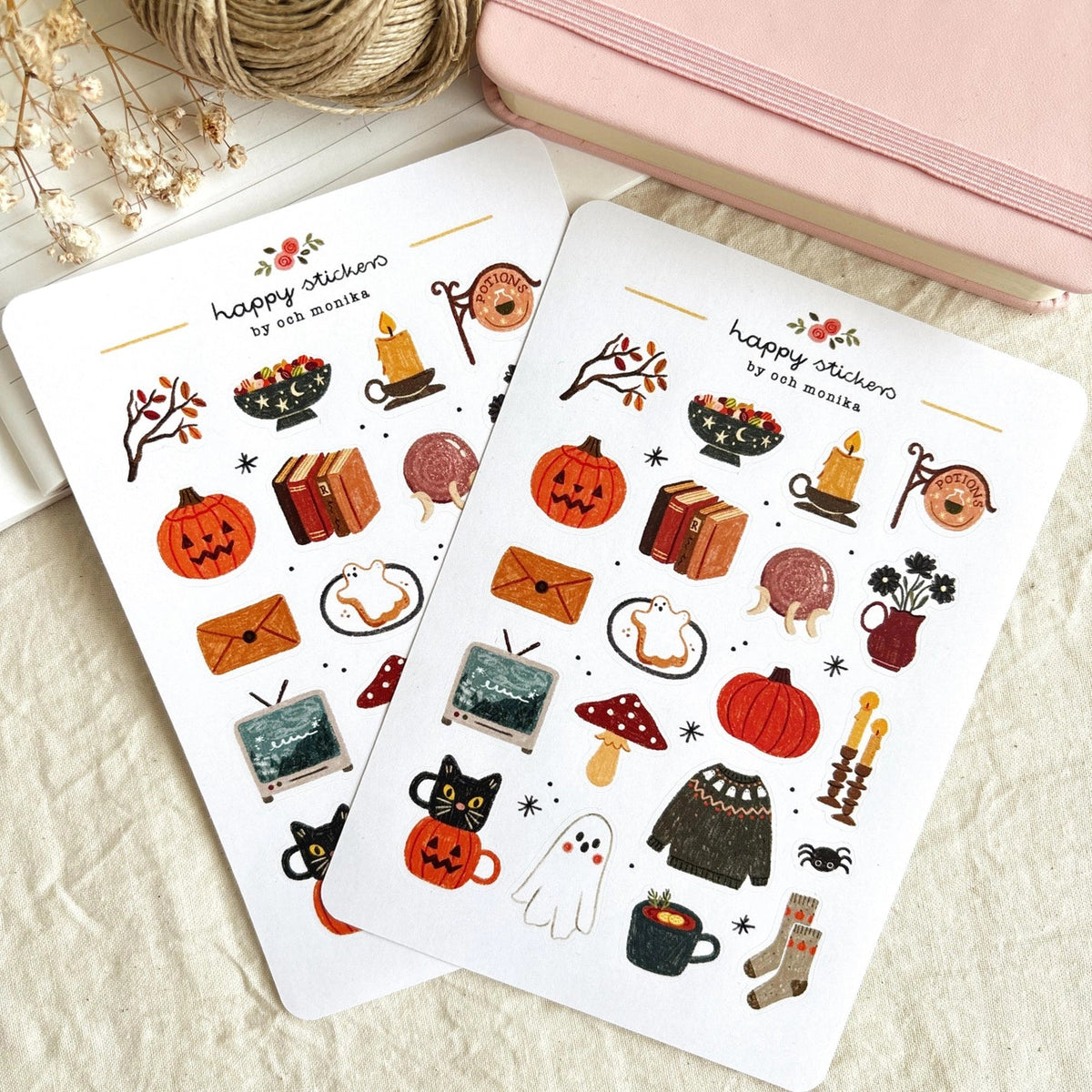 Stickers décoratifs | Och Monika | Spooky Halloween - Och Monika - millenotes