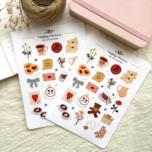 Stickers décoratifs | Och Monika | Sweet Love - Och Monika - millenotes