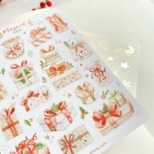 Stickers décoratifs | Present time - LETTOON - millenotes