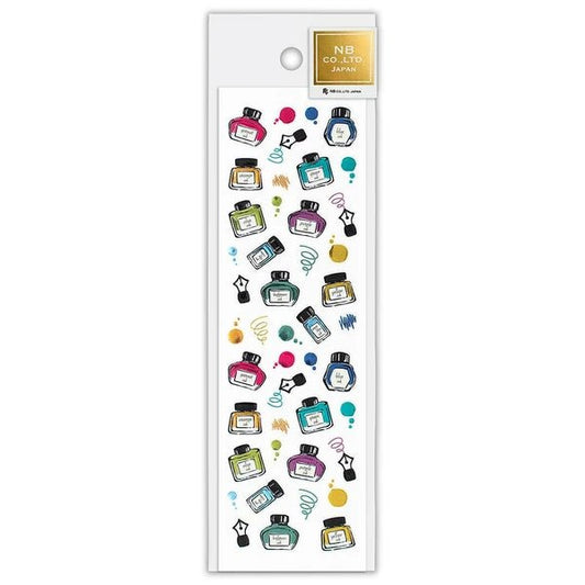 Stickers japonais | Encres Étincelantes - NB Co Ltd - millenotes
