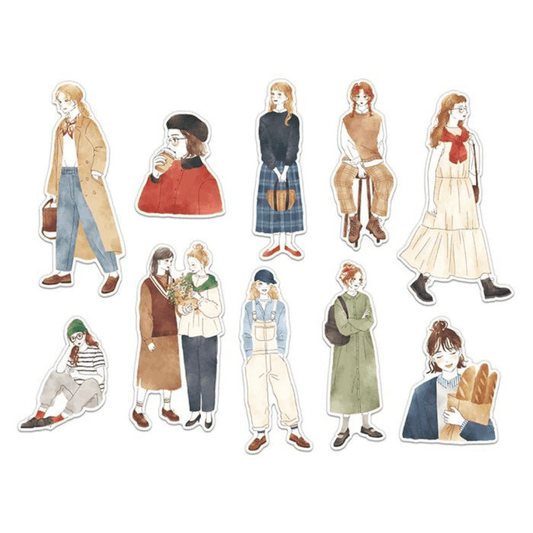 Stickers japonais Mind Wave Amie | British girl - Mind Wave - millenotes