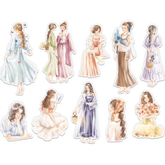 Stickers japonais Mind Wave Amie | Mysterious girl - Mind Wave - millenotes