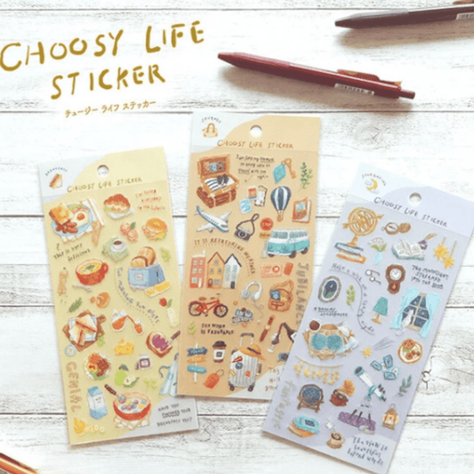 Stickers japonais Mind Wave Choosey | Voyage - Mind Wave - millenotes