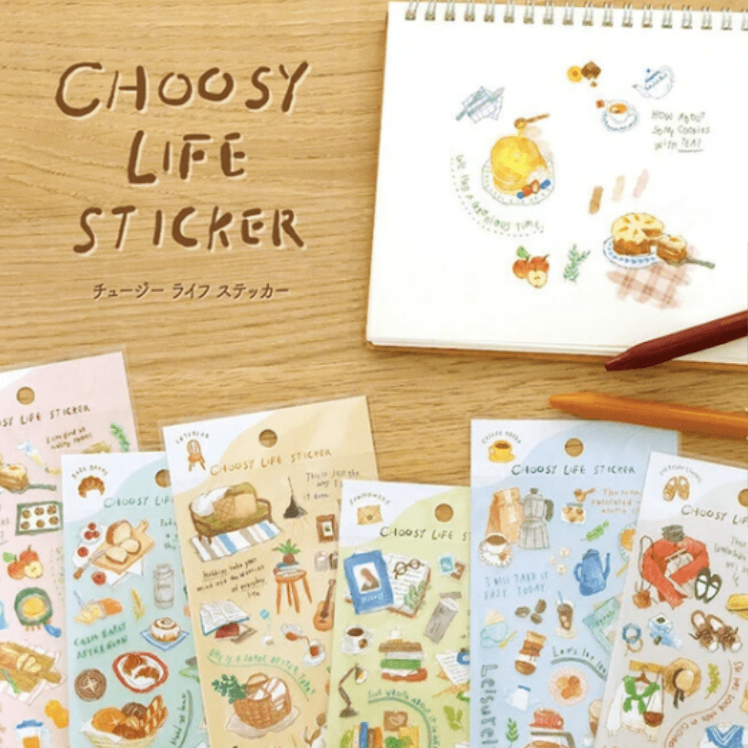 Stickers japonais Mind Wave Choosy | Papeterie - Mind Wave - millenotes