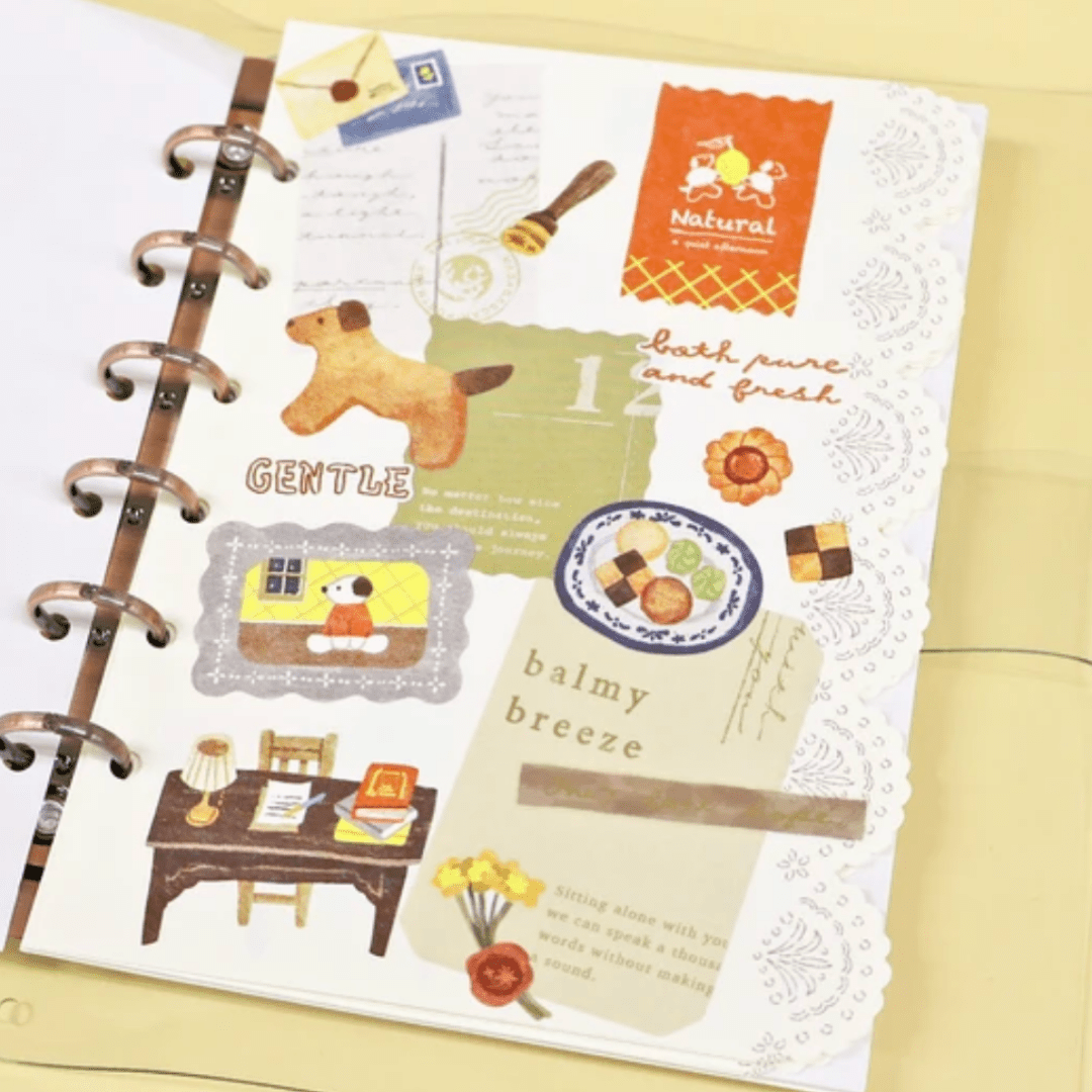 Stickers japonais Mind Wave | Cookie Hour | Chien - Mind Wave - millenotes