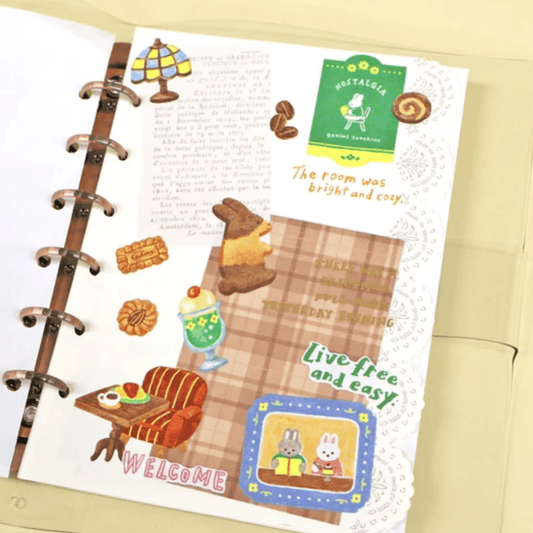 Stickers japonais Mind Wave | Cookie Hour | Lapin - Mind Wave - millenotes