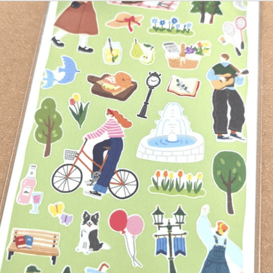 Stickers japonais Mind Wave Doing | Promenade - Mind Wave - millenotes