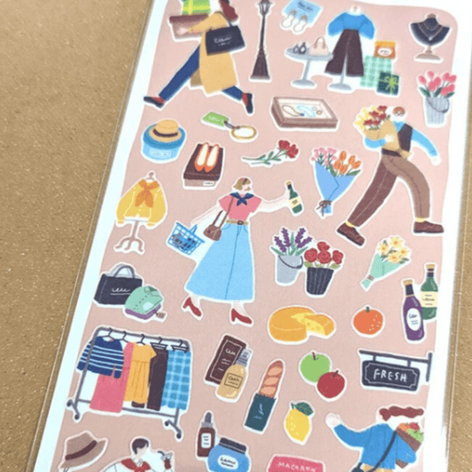 Stickers japonais Mind Wave Doing | Shopping - Mind Wave - millenotes