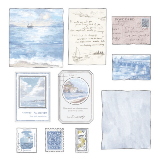 Stickers japonais Mind Wave Landscapes Kit | Morning Calm - Mind Wave - millenotes