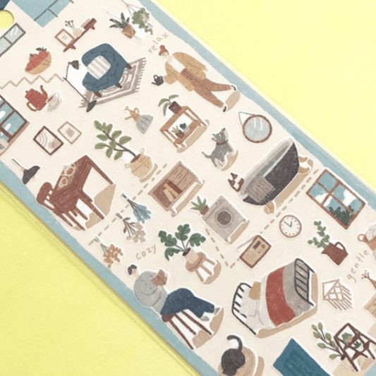 Stickers japonais Mind Wave My Home | Moment Jardinage - Mind Wave - millenotes