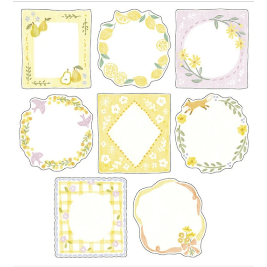 Stickers japonais Mind Wave Ricardo | Cadres jaunes - Mind Wave - millenotes