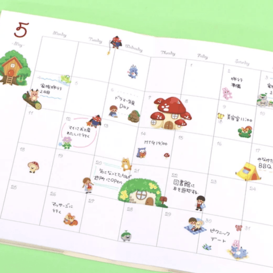 Stickers japonais Mind Wave | Story Life | Forêt - Mind Wave - millenotes