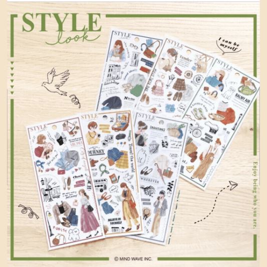 Stickers japonais Mind Wave Style | Voyage - Mind Wave - millenotes