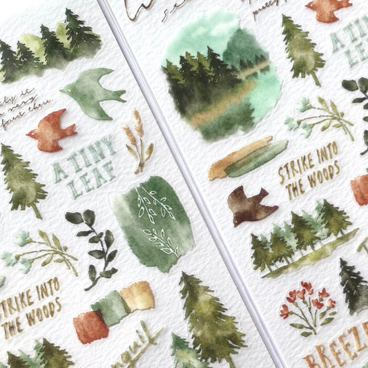 Stickers Japonais Mind Wave Warble | Forest Breeze - Mind Wave - millenotes