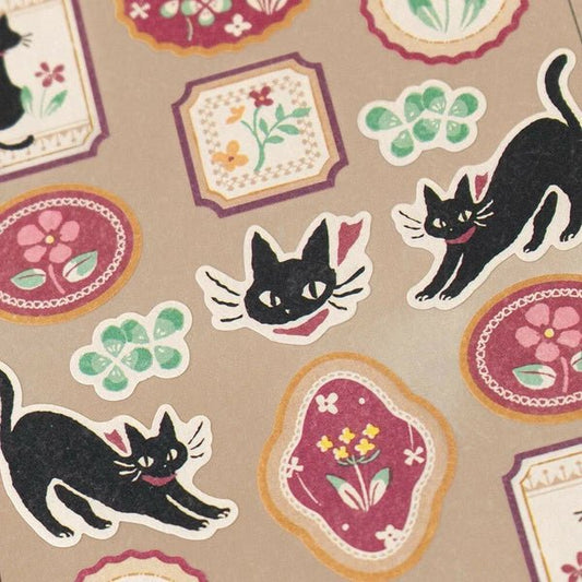 Stickers japonais | WANOWA | Chat Noir - NB Co Ltd - millenotes