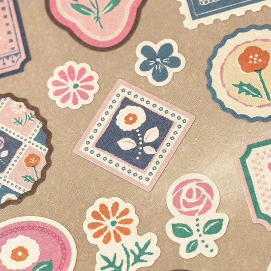 Stickers japonais | WANOWA | Fleurs - NB Co Ltd - millenotes