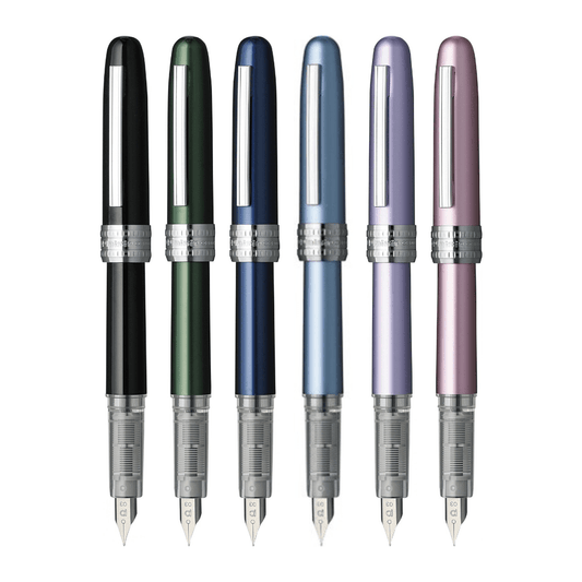 Stylo Plume PLATINUM Plaisir | Bleu Marine - Platinum - Fine - millenotes