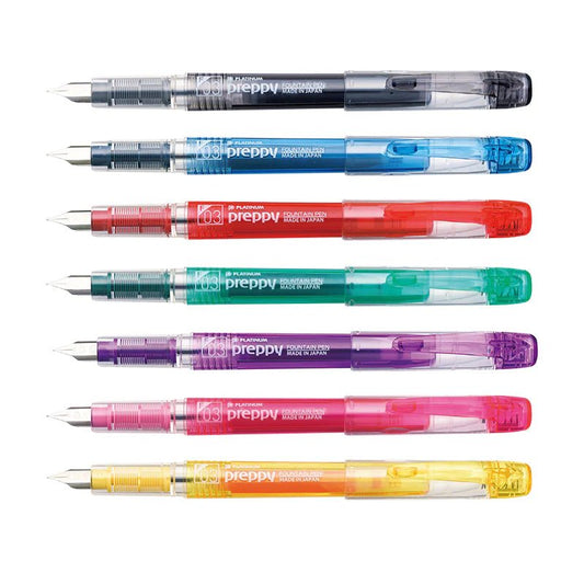 Stylo Plume PLATINUM Preppy | Rose - Platinum - Fine - millenotes