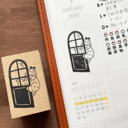 Tampon décoratif | STAMP MARCHÉ | Derrière la Porte - STAMP MARCHÉ - millenotes