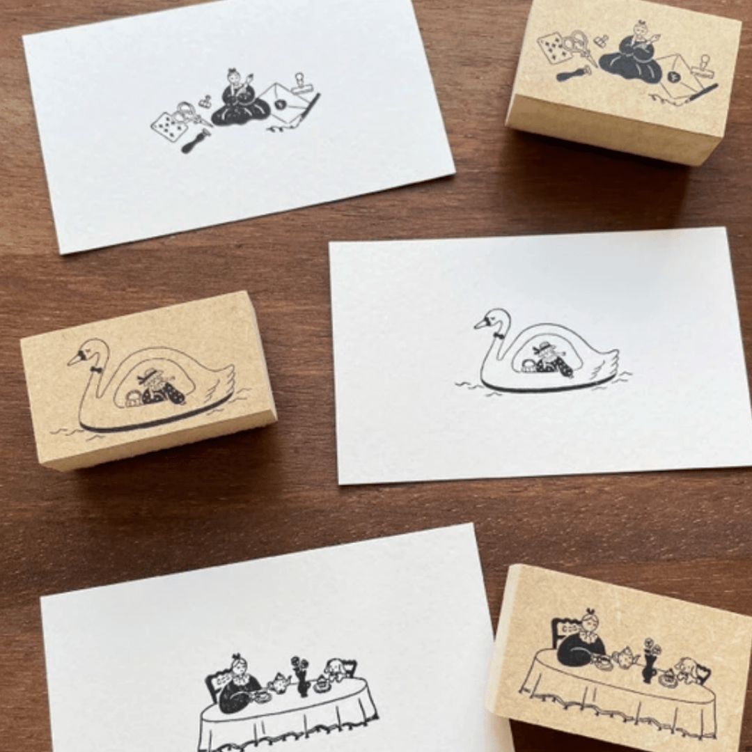 Tampon décoratif | STAMP MARCHÉ | Tea Time - STAMP MARCHÉ - millenotes