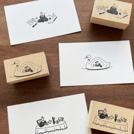 Tampon décoratif | STAMP MARCHÉ | Tea Time - STAMP MARCHÉ - millenotes